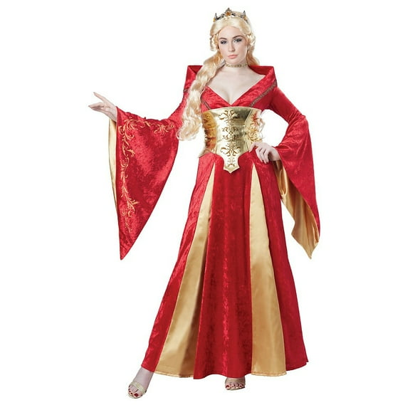 Medieval Queen Adult Costume - X-Small