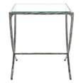 thumbnail image 4 of SAFAVIEH Couture Debbie Glam Metal End Table, Silver, 4 of 10