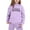 Purple, variant on Gelikeya Mama's Baby Girls Outfits Toddler Clothes Long Sleeve Hooded Sweatshirt Sweatpants 2pcs Clothing Sets 1-9Y (Coffee, 3-4 Years)