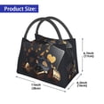 thumbnail image 2 of Balery Casino Cards Poker Bolsa de Aislamiento Portátil – Bolsa de Almuerzo con Forro de Aluminio Mejorado, Funda Impermeable y Fácil de Limpiar para Picnic y Caja de Almuerzo, 2 of 6