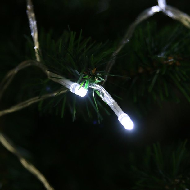 Iluminación Del Jardín Lámpara 30LED 3m String Fairy Night Light Cable Halloween (Blanco) Sywqhk Para estrenar