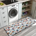 thumbnail image 3 of Cartoon Construction Vehicles Buildings Gray Pattern Kitchen Rug Mat,Kitchen Runner Rugs Non Skid Washable,Decorative Kitchen Floor Mats for Kitchen,Sink,Laundry,17"x47.2", 3 of 7