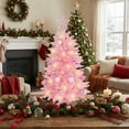 thumbnail image 6 of THE BRIVE 3 ft Pink Artificial Valentine's Day Tree Includes Ornaments and Star, 6 of 6