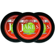 Jake's Mint Herbal Chew Green Apple Pouch Tobacco & Nicotine Free 3 Cans