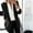 Black, variant on Olyvenn Clearance Womens Blazer Turn Down Collar Womens Suit Business Dressy Suit Coat Casual Set Long Sleeve Jackets Elegant Solid Slim Fit Business Work Office Fashion Black 4