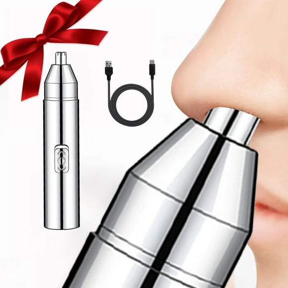Vadktai Deals Tondeuse pour Poils du Nez, Tondeuse Rechargeable pour Oreilles et Nez pour Hommes et Femmes, Tondeuse Professionnelle pour Sourcils et Poils du Visage Sans Douleur, Lames à Double Bord Imperméables pour un Nettoyage Facile