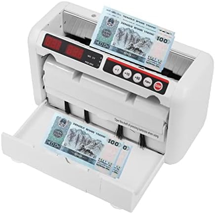 LG3000 Bank Grade Money Counter Machine Mixed Denomination,Value Counting,Multi Currency,Printer Enabled,S. Number,Cash Bill Counter 2CIS/UV/IR/MG/MT Touch Screen, Counterfeit Detection, Cash Counter