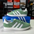 thumbnail image 2 of [IG1634] Adi-das Men's Gazelle Preloved Green Cloud White Sneakers Size 7.5 NEW, 2 of 5