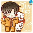 thumbnail image 1 of Ning CH-5D DIY Diamond Pintura BTS Cartoon Boy Rhinestone Full Round Wall Picture, 1 of 4