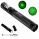 thumbnail image 1 of Laser flashlight 303 200 Mw laser pointer green with adjustable focus and star filter pattern, 1 of 5