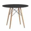 thumbnail image 1 of Mesa Eames Comedor Melamina redonda Negro Mundo In MUNDO IN MESA OSLO, 1 of 8