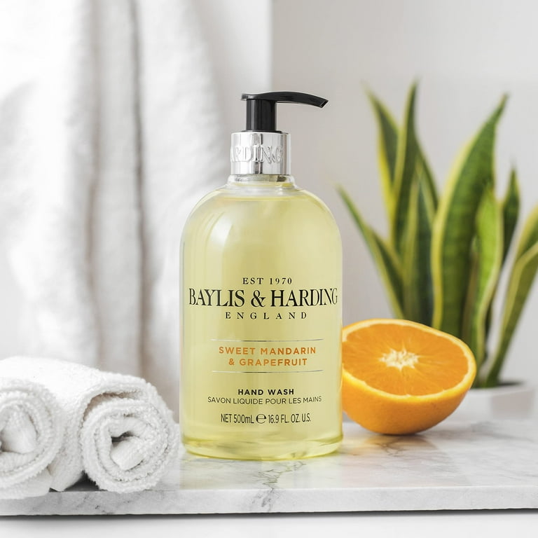 Baylis and Harding Hand Soap Pump, Sweet Mandarin and Grapefruit