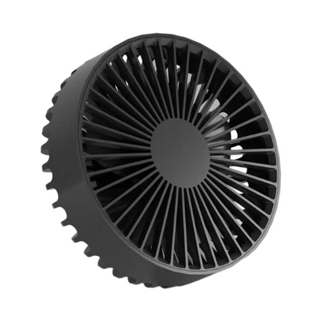 Naiovety Ventilador de escritorio pequeño plegable retráctil pequeño ventilador colgante tienda ventiladores de refrigeración verano hogar Electrodomésticos Negro