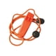 thumbnail image 2 of Silbato de cuerda Shamjiam Naranja Silbato deportivo ligero para exteriores entrenamiento Camping para niños, 2 of 8