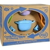 Green Toys 27 Piece Cookware & Dining Plastic Play Dish Set, Multi-color