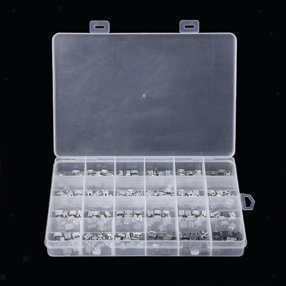 Micro USB Socket Connector Port Replacement USB Connectors 24Models 5Pin Set
