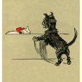 thumbnail image 2 of Illustration By Cecil Aldin The White Kitten Book Poster Print By Mary Evans Picture Library, 2 of 4