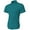 Teal, variant on Hat and Beyond Men's Short Sleeve Premium Slim Fit Solid Dress Shirts