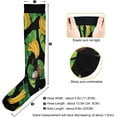 thumbnail image 3 of Bananas and Coconuts Pattern Compression Socks for Women & Men Circulation-Best for Running, Nurse, Travel, Cycling Gift, 3 of 6
