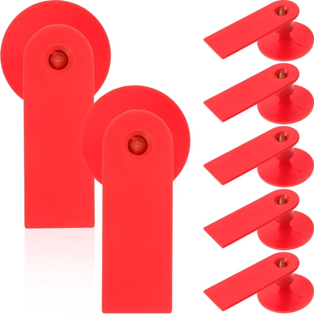 Miangastore 100pcs Animal Ear Tags Cattle Livestock Ear Tags Cow Ear Tags Identification TPU Tags
