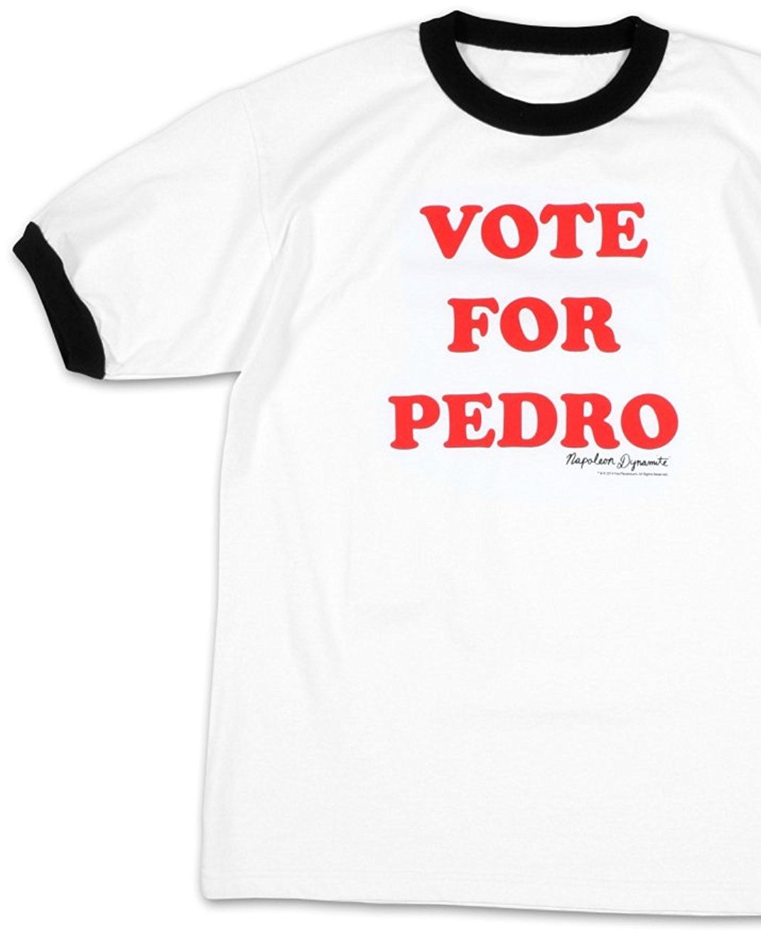Napoleon Dynamite Vote For Pedro Adult White T-Shirt Walmart.com