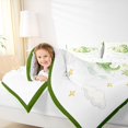 thumbnail image 3 of Homewish Cartoon Dragon Twin Comforter Sets,Lovely Animal Bedding Set,White,Reversible,2 Pieces,1 Comforter and 1 Pillowcase, 3 of 7