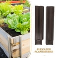 thumbnail image 3 of CIMAXIC 6Ud Soporte De Patas Plásticas Café Para Jardineras Elevadas En Exteriores, 3 of 8