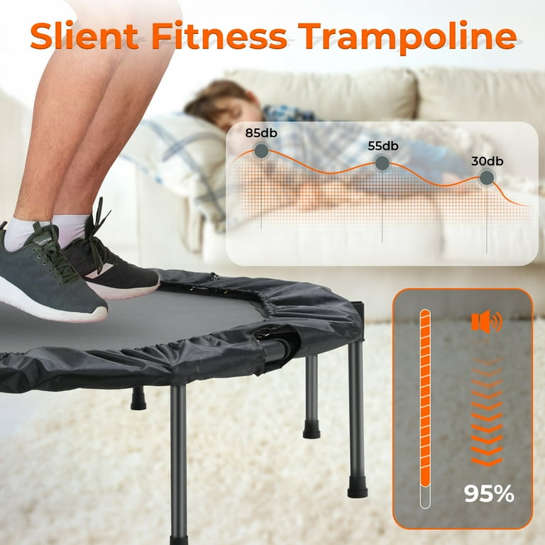 Gartio mouthful 50 exercise trampoline rebounder