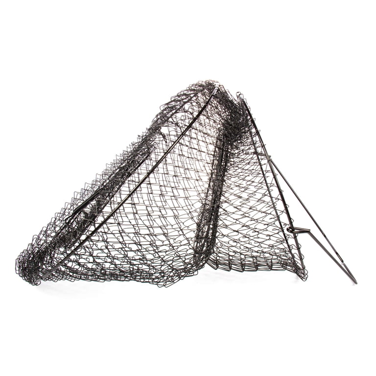 collapsable fish Kangdun Collapsible Keeping Net - Rubberized Mesh Fishing Basket - Foldable Fish Live Well for Dock & Kayak With a capacity of 500 gallons Costway Folding Fish Table Hunting