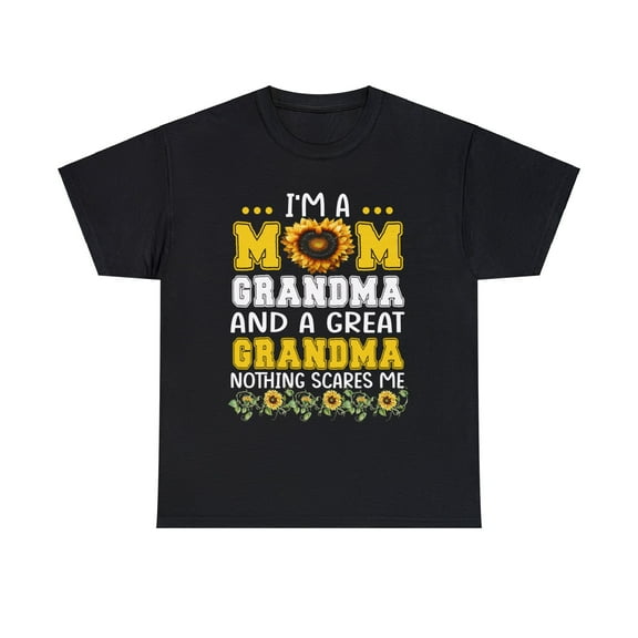 A Mom Grandma Sunflower Shirt, Mother's Day, Birthday Gift ID-0201-MSNO