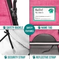 thumbnail image 5 of PetAmi Transportín para mascotas aprobado por la aerolínea para gatos, transportador de perros de lado suave para perros pequeños, suministros de viaje para gatos, accesorios para gatos de interior, b, 5 of 5