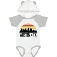 thumbnail image 3 of Inktastic Austin Texas Skyline Vintage Boys or Girls Baby Bodysuit, 3 of 5