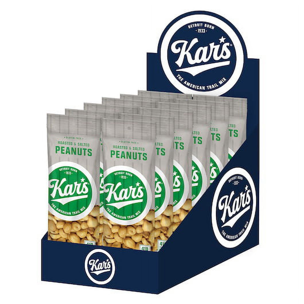 Second Nature Kar's Nuts Kar's R/S Peanuts, 2.5 oz - Case of 36