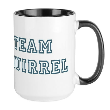 

CafePress - Team Squirrel Large Mug - 15 oz Ceramic Large Mug