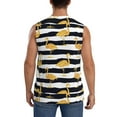 thumbnail image 4 of Disketp Gold Flamingo Sleeveless Tshirts For Men, Muscle Shirts For Men Dry Fit Tank Top-X-Large, 4 of 8