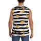 thumbnail image 4 of Balery Gold Flamingo Camisetas sin mangas para hombre, absorbe la humedad y protege contra el mal olor.-XX-Large, 4 of 7