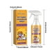 thumbnail image 4 of Spray de desodorización de mascotas para perros y gatos | Bruma hidratante a base de hierbas y perfume nutritivo para mascotas | Aroma afrutado a naranja y frambuesa | Eliminador de olores de larga, 4 of 8
