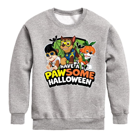 Paw Patrol - Have A Pawsome Halloween Graphic Long Sleeve Fleece Sweatshirt