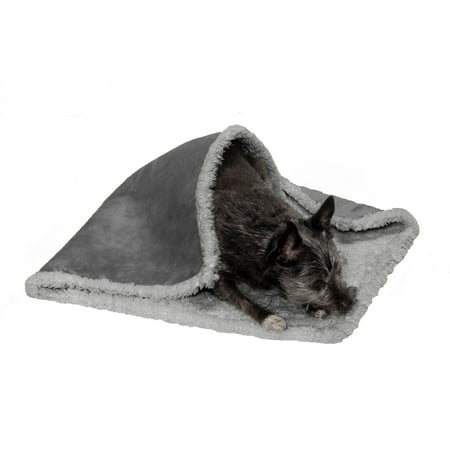 UPC: 0842229129885 | FurHaven Snuggly & Warm Soft-Edge Warming Waterproof Pet Throw Blanket – Small Silver Gray