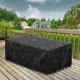 thumbnail image 1 of Funda Protectora de Mesa para Exterior, Fundas para Muebles de Jardín y Salón, Impermeable y Resistente a los Rayos UV, Lona Oxford 420D Impermeable con Cuerda y Hebilla (213x132x74cm) oso de fresa Electrónica, 1 of 5