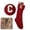 Red, variant on Red Christmas Stockings with Initials(Letters A-Z)for Christmas Decorations,Xmas Hanging Ornaments with Golden Snowflakes,Personalized Family Holiday Decor & Gift Storage - A