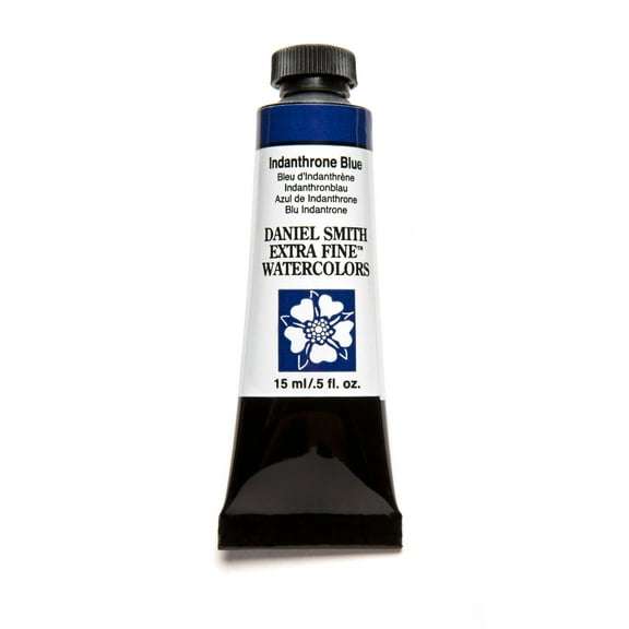Daniel Smith Extra Fine Watercolor, 15 ml, Indanthrone Blue