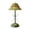 Green-Height：12.2 inches, variant on Cordless Table Lamp with Wicker Shade,Rechargeable LED Table Light with 3 Color Touch Control,Battery Operated Portable Desk Lamps for Patio Restaurant Kitchen Dinner Bedroom