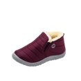 thumbnail image 2 of Botas de invierno para mujer, zapatos de nieve impermeables, botines casuales planos, zapatos de talla grande Wmkox8yii  ghj976, 2 of 8