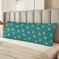 thumbnail image 6 of Lsque Starfish and Shell Body Pillow Case Cover,Ultra-Soft Microfiber Bed Pillow Cases 20x54 inches,Elegant Bedding,Breathable Durable Pillow Cover with Envelope Closure, 6 of 8