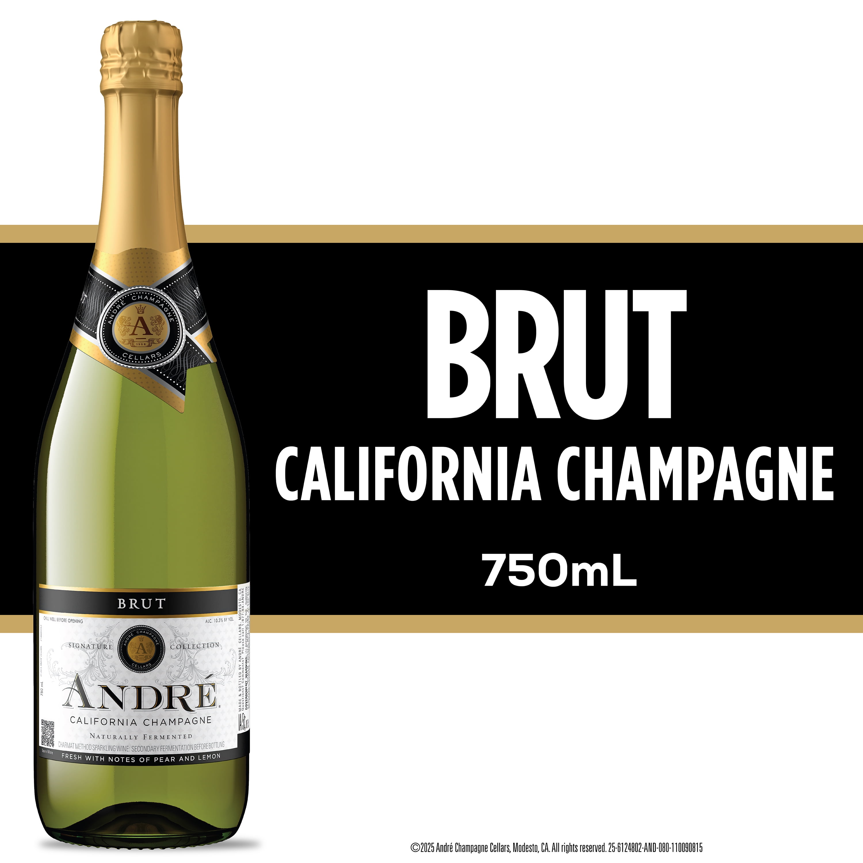 邦楽 [Champagne] / Kill Me If You Can Andre Champagne Brut Sparkling White Wine, California, 750ml