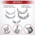 thumbnail image 4 of Kit de Cojinetes Principales y Cojinetes de Biela Unique Bargains No.30731544/31330661 para Volvo C30 2008-2013 Cigüeñal Cojinete de Biela Metal Tono Plateado 22Pcs, 4 of 7