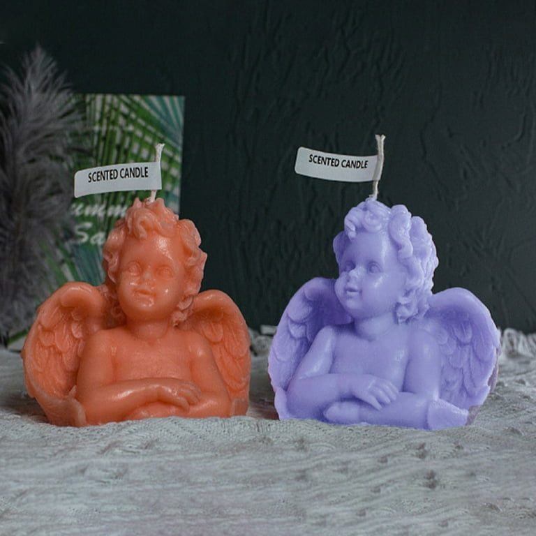 Lloopyting Candle Warmer Lamp Candle Holder Angel Fragrance Candle