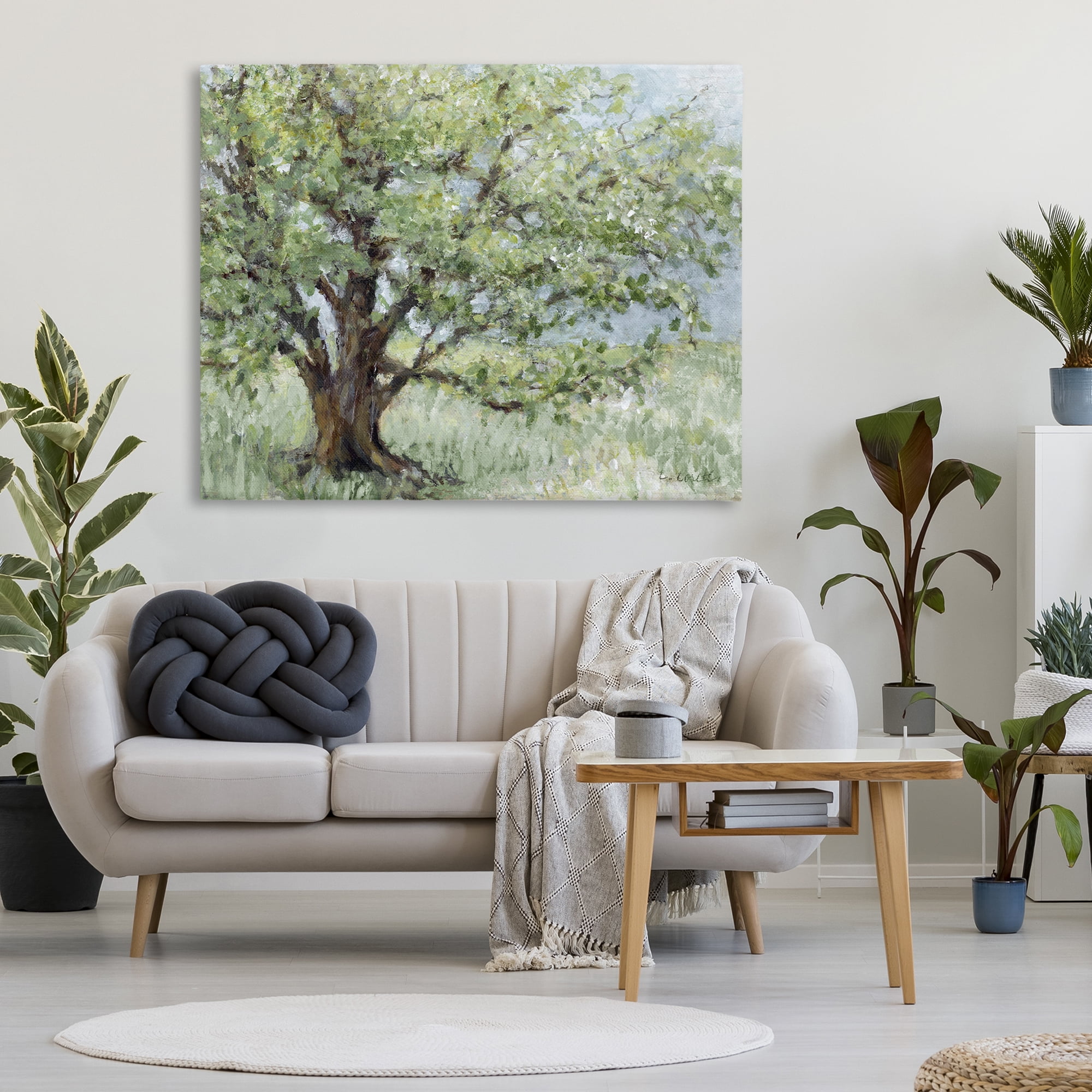 Stupell Industries Summer Oak Splendor Landscape Canvas Wall Art, design by Lanie Loreth