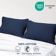thumbnail image 5 of Fundas de Almohada Zaizaihome 2 Pack 51x76 cm Algodón Azul Marino, 5 of 6